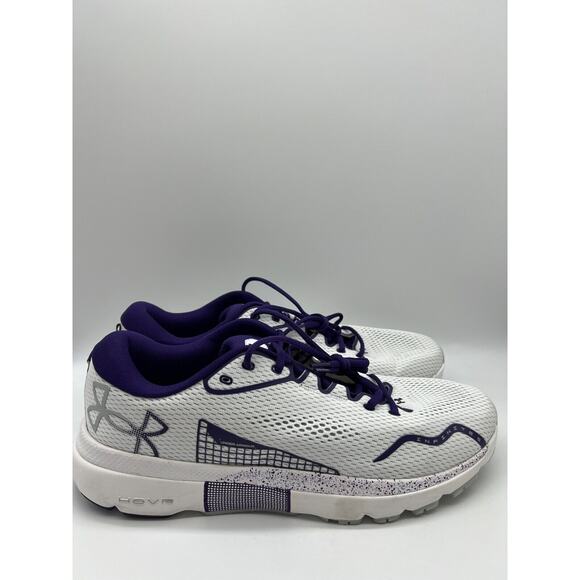 Under Armour Northwestern Wildcats Infinite 5 3027421-100 White Men Size 15🛒 - Picture 1 of 12
